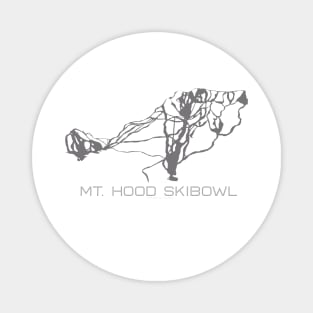 Mt Hood Skibowl Resort 3D Magnet